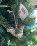 Hen Glass Ornament 