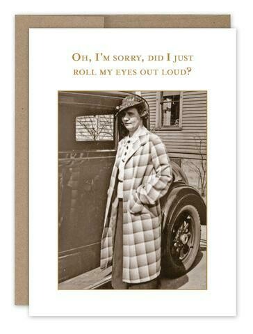 Oh, I’m Sorry - What A Hoot Card