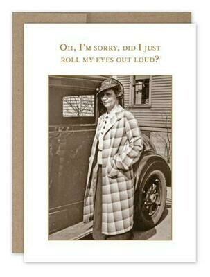 Oh, I’m Sorry - What A Hoot Card