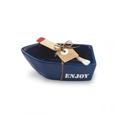 Navy Canoe Dip Cup 