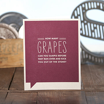 Card-How many grapes can you sample