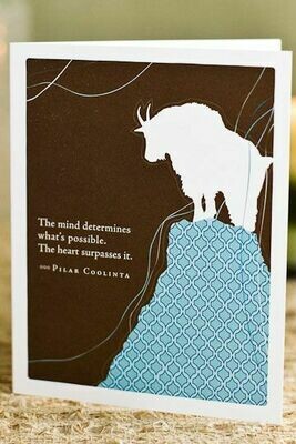 Card-The mind determines what&#39;s possible