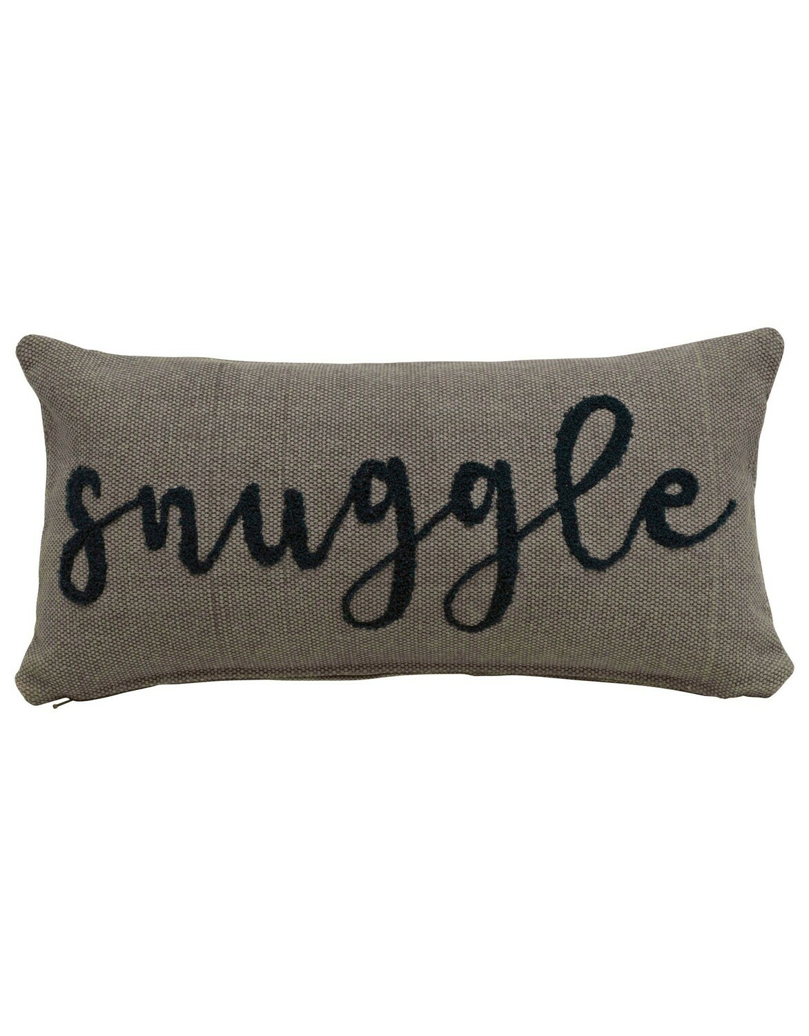Embroidered Snuggle Pillow