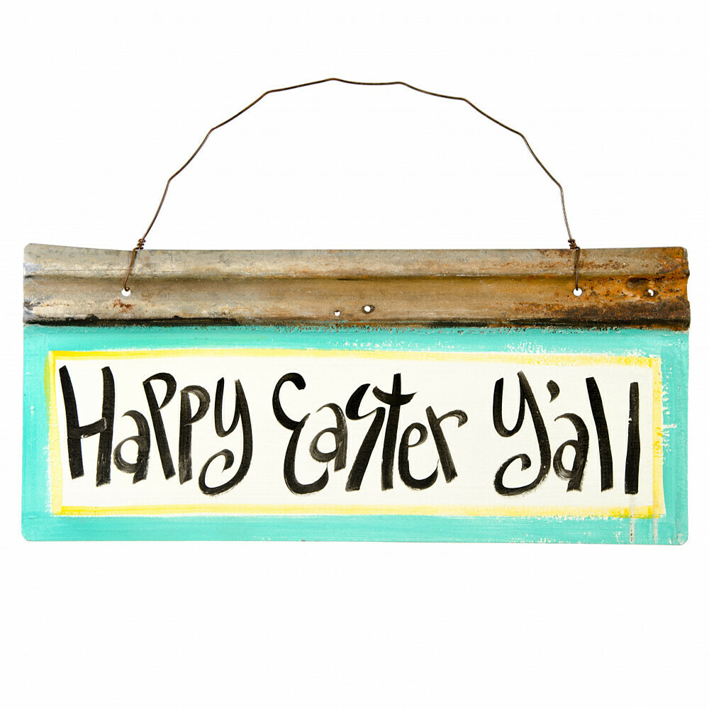 Happy Easter Ya&#39;ll sign