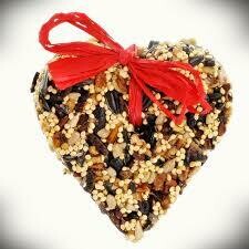 Little Heart Bird Feeder 