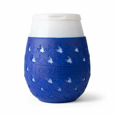 Navy Wine Glass