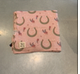 Pink Horseshoe Swaddle