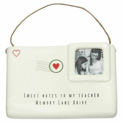 Sweet Note Teacher Ornament