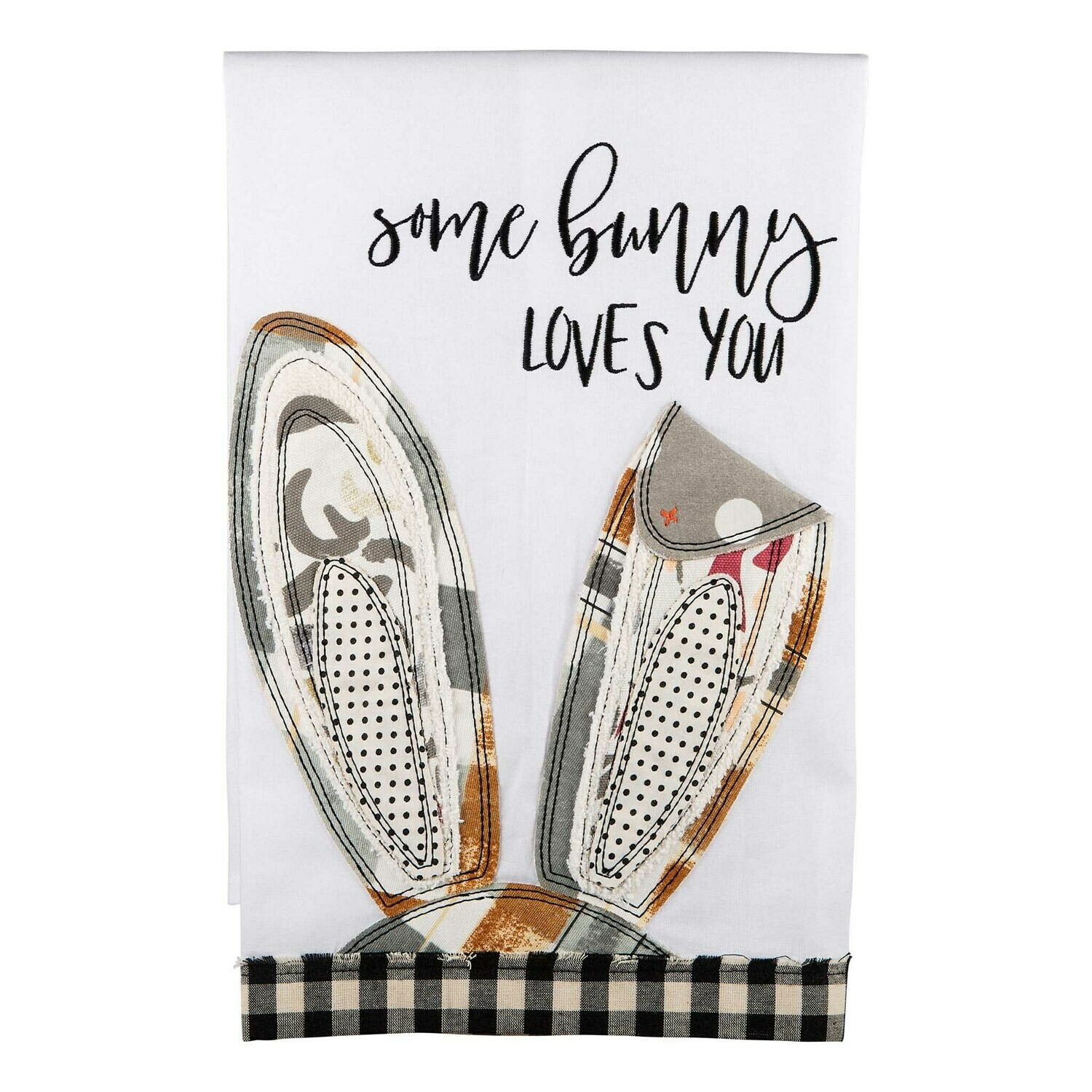 Some Bunny Loves You Tea Towel 