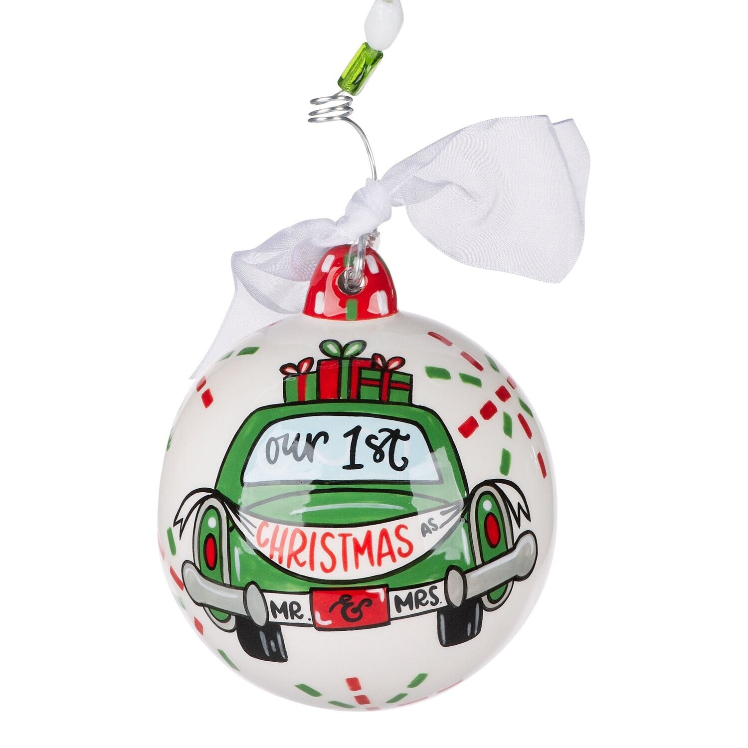 Our 1st Christmas Green Truck Ornament 