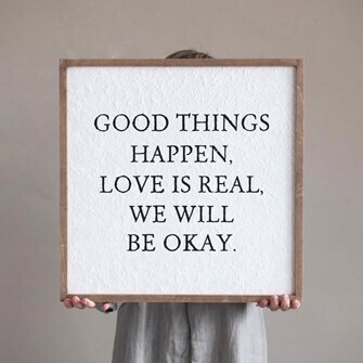 Good things happen
