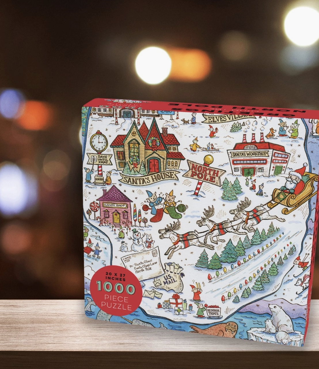 1000 Piece Puzzle Christmas
