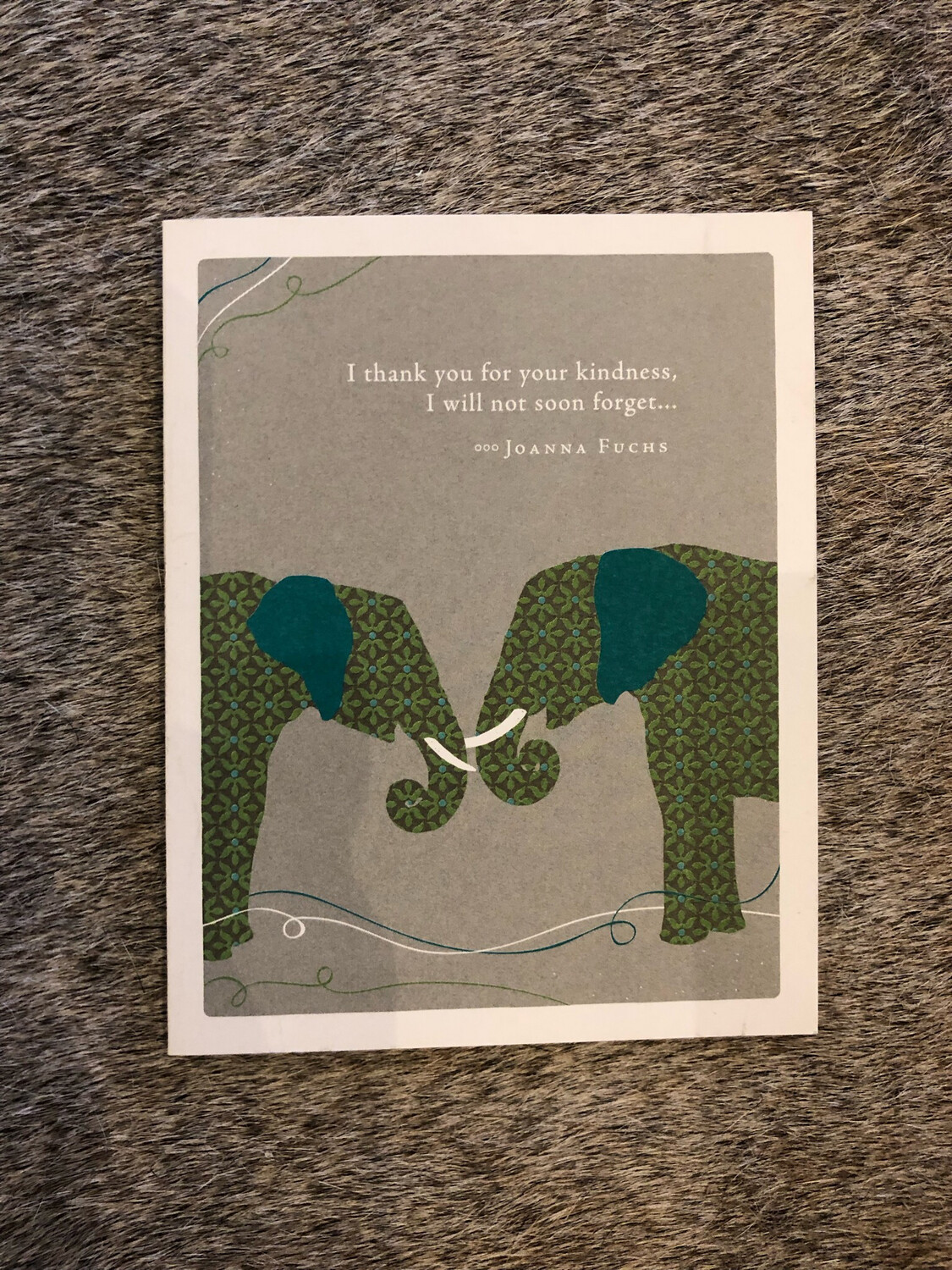 Card-I thank you for your kindness