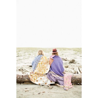 Cotton Vintage Kantha Quilt 4-Styles