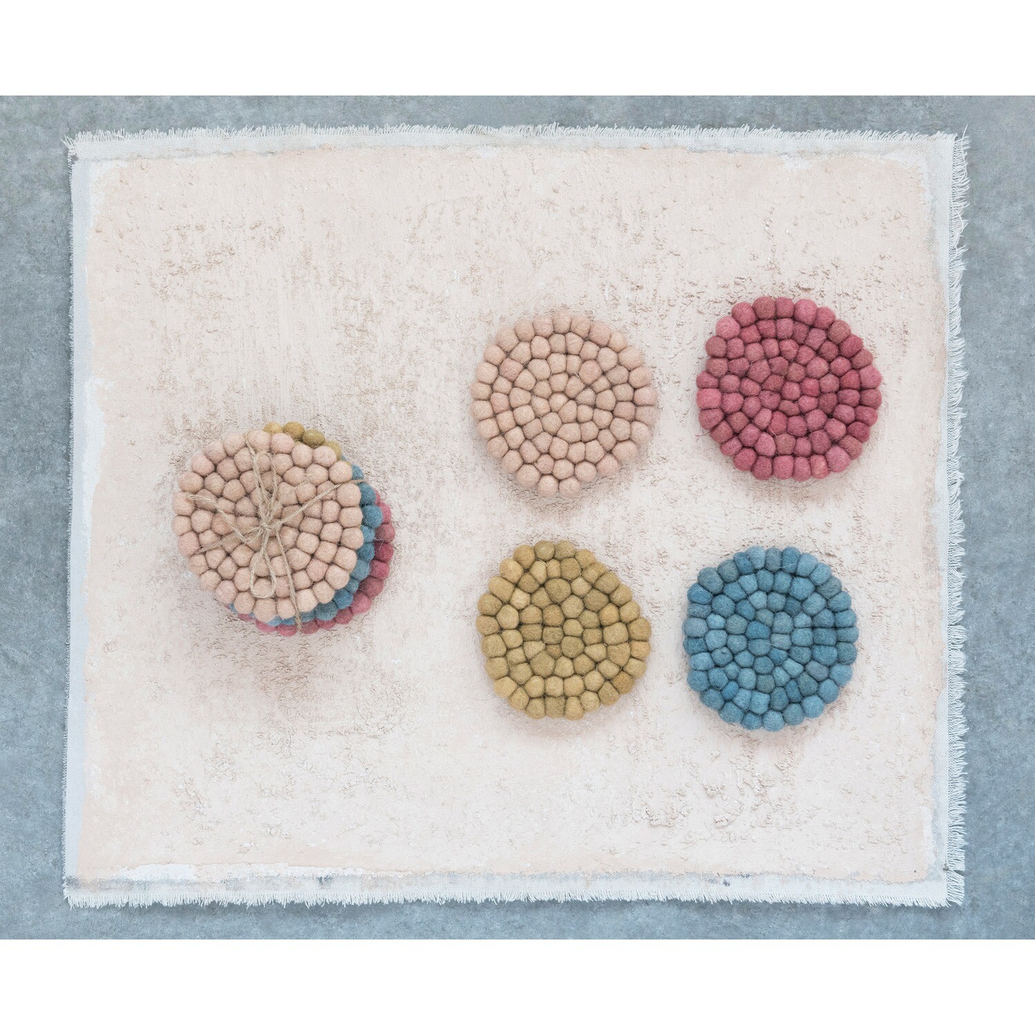Ball Bright Colored Coasters