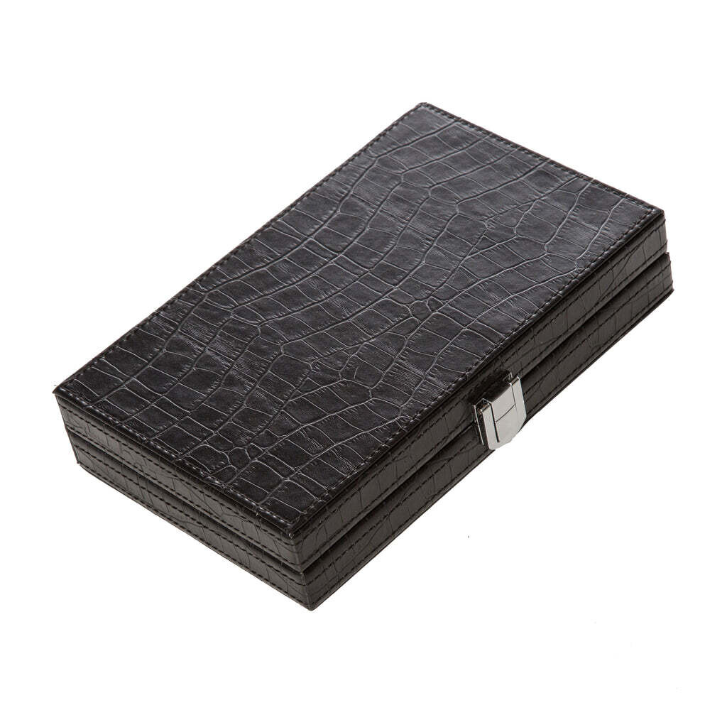 Dominos set in leather case