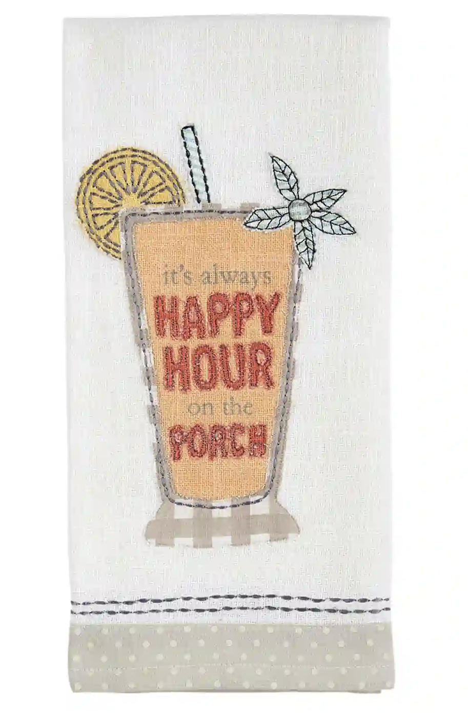 Happy Hour Tea Towel