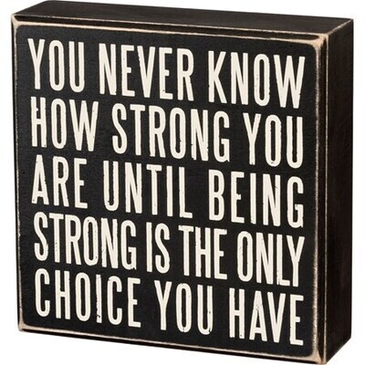 How Strong Sign