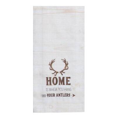 Antlers Home Tea Towel