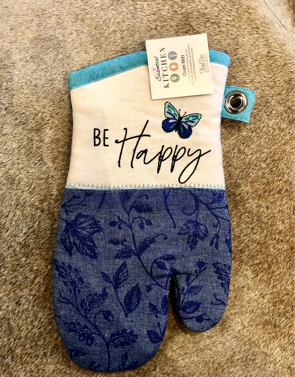 Be Happy Oven mits