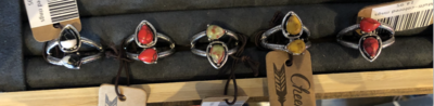 Multi-colored rings