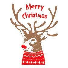 Christmas Reindeer Euroscrubby
