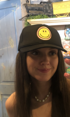 Smiley Face Trucker Cap