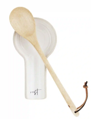 Stoneware Spoon Rest