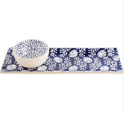 Blue Indigo Dip Set