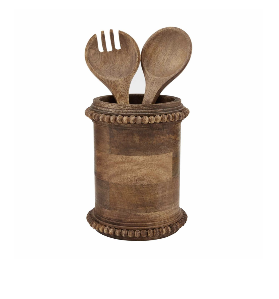 Beaded Utensil Holder