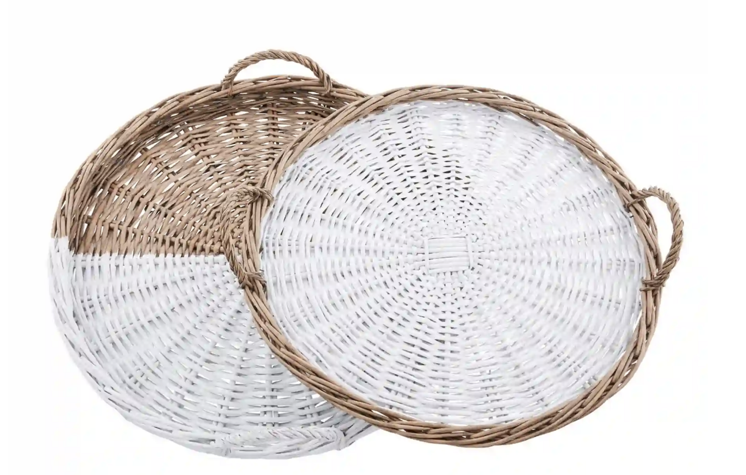 Large Willow Basket Tray