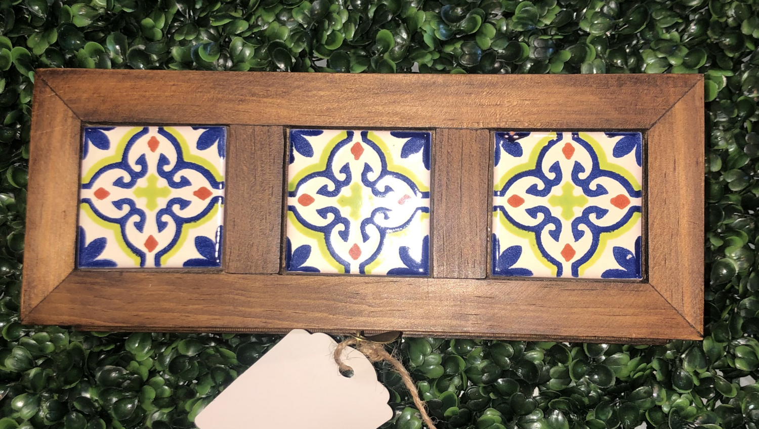 Tiny Box with 3 Colored Tiles