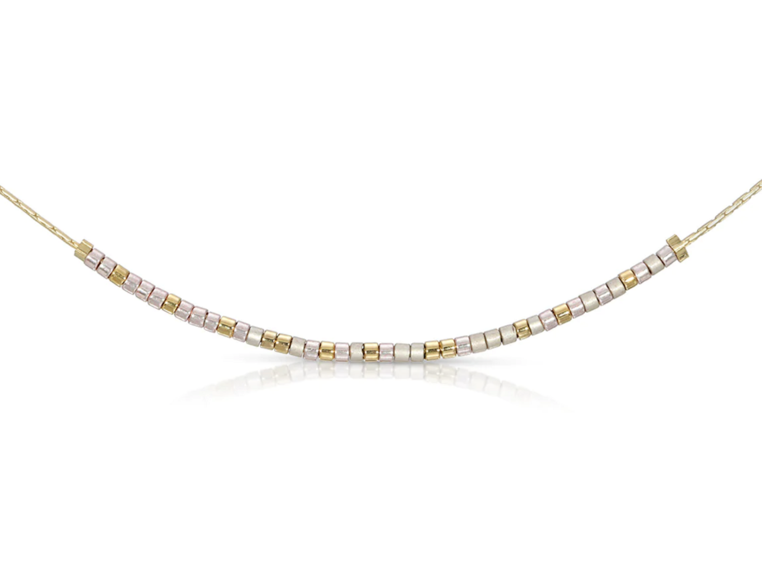 Dot and Dash Necklace- Moon &amp; Back