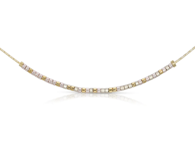 Dot and Dash Necklace- Moon &amp; Back