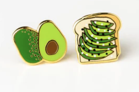 Avocado and Toast Earrings