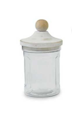 Glass Canister Size small