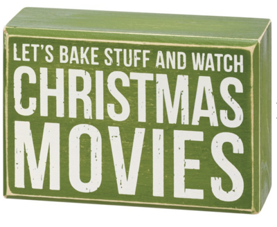 Christmas Movies Socks and Box