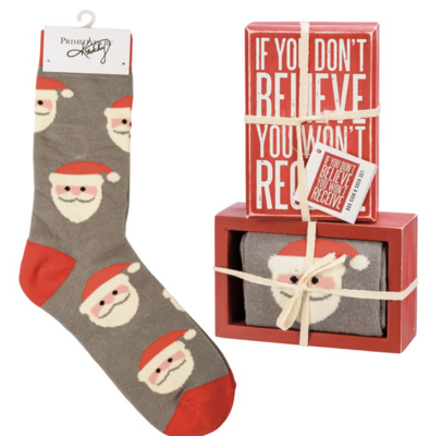 If you don't Believe Box and Socks