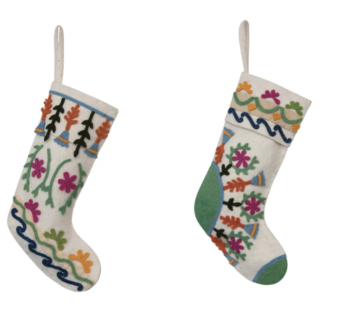Colorful Felt Stocking