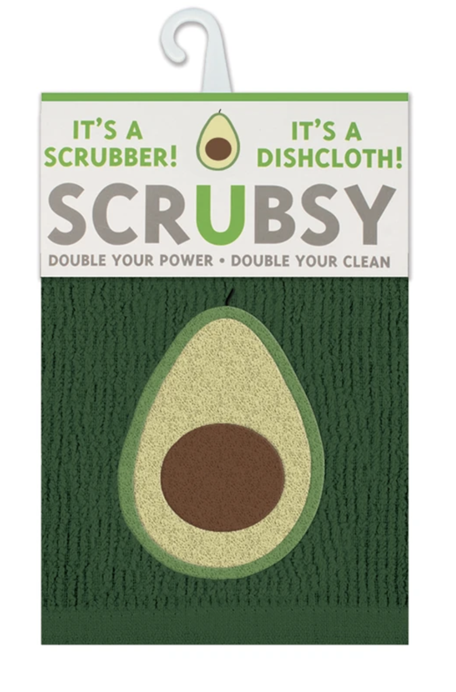 Scrubsy Cloth Avocado