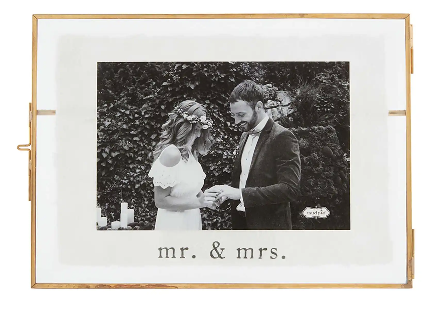 Mr. and Mrs. Glass Frame
