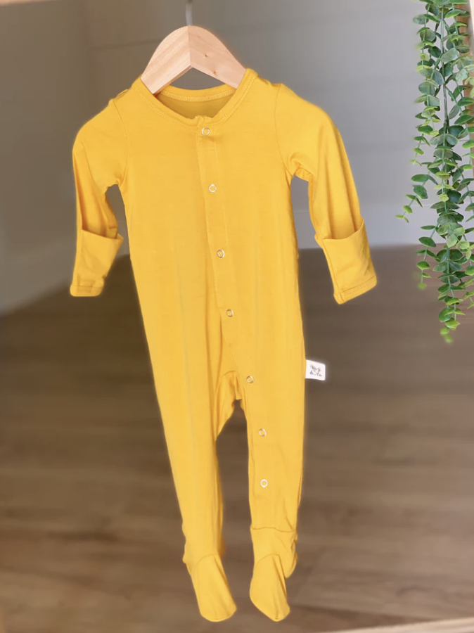 Squash Newborn Footie