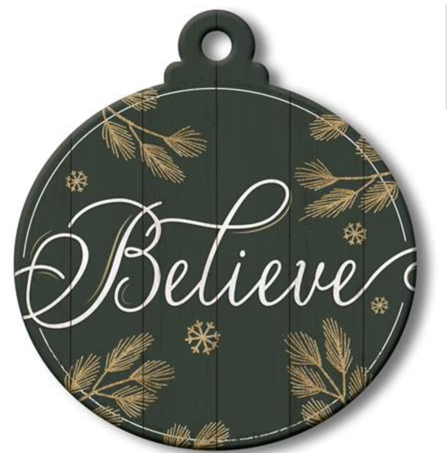 Believe Adoornament