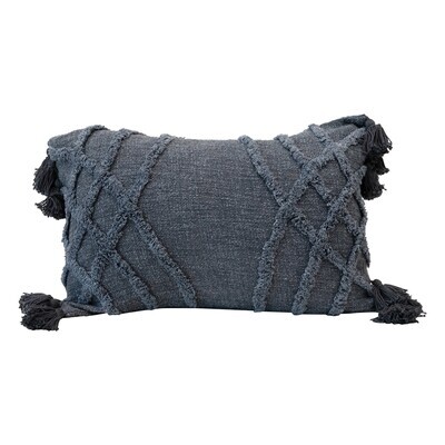 Blue Throw Pillow