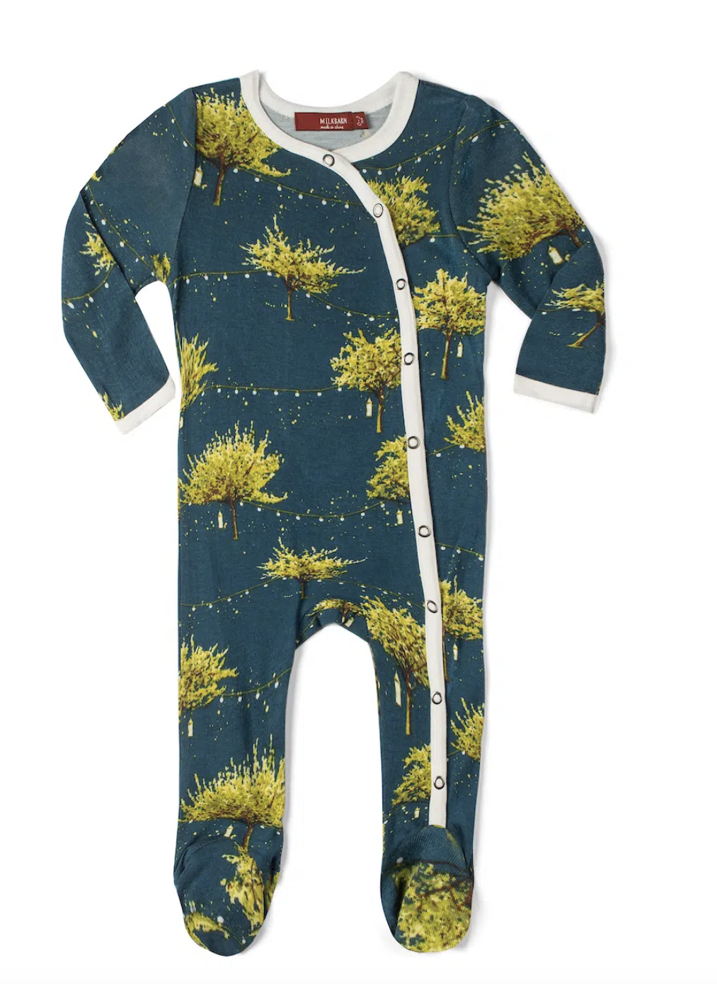 Bamboo Footed Romper Firefly 0-3 M