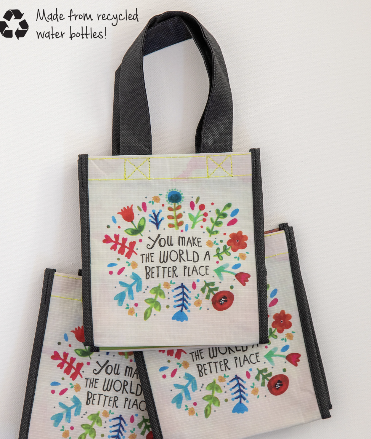 Small Happy Bag- Make the World Better