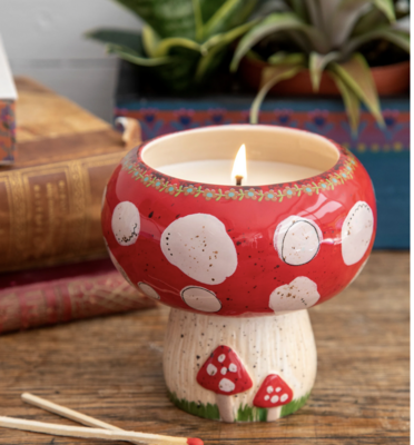 Mushroom Candle