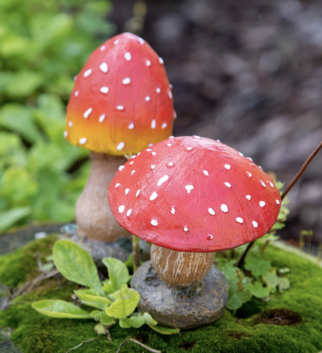 Mushroom Plant Stakes