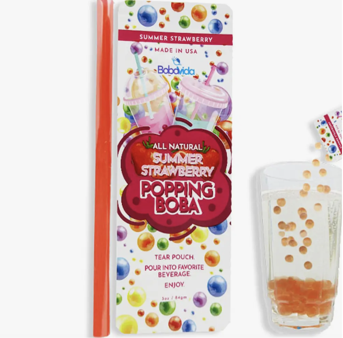 Popping Boba- Summer Strawberry