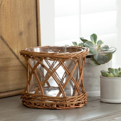 Willow Curved Vase Small